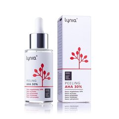 Näokoorija Lynia Peeling AHA 30%, 30 ml hind ja info | Näopuhastusvahendid | kaup24.ee