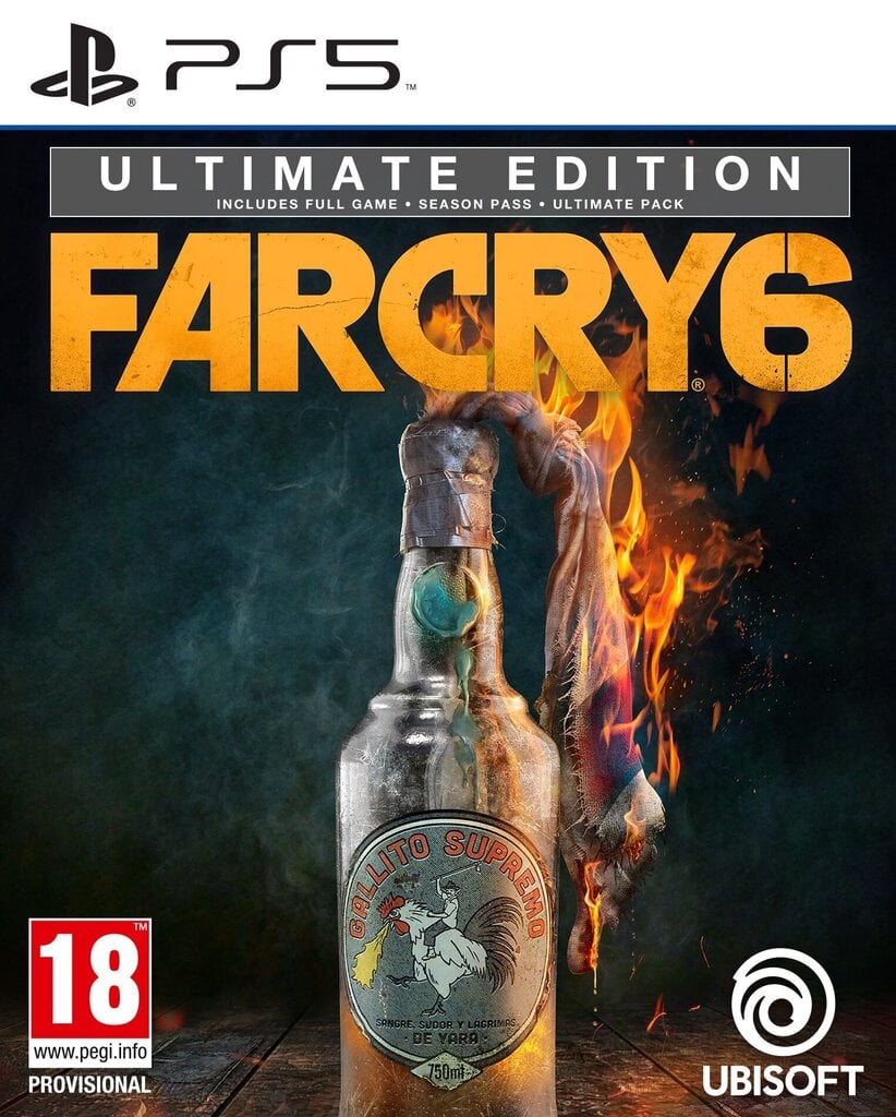 Far Cry 6 Ultimate Edition Playstation 5 PS5 mäng цена и информация | Arvutimängud, konsoolimängud | kaup24.ee