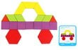 Puidust pusle Pattern Blocks 130 detaili hind ja info | Pusled | kaup24.ee