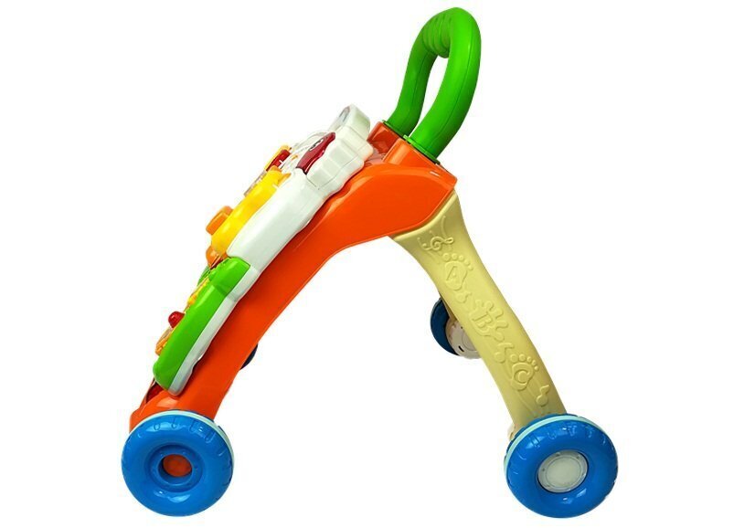 Käimistugi beebile Baby Piano Walker miniklaveriga, mitmevärviline hind ja info | Imikute mänguasjad | kaup24.ee