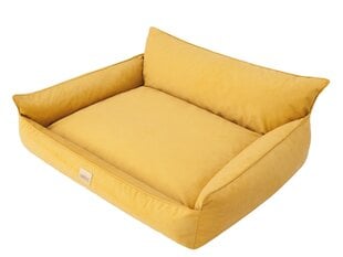 Hobbydog лежак Joker Fancy Yellow XL, 82x63 см цена и информация | Лежаки, домики | kaup24.ee