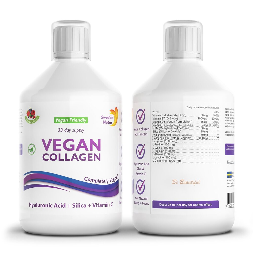 Kollageen, Vegan hind ja info | Vitamiinid, toidulisandid, preparaadid tervise heaoluks | kaup24.ee