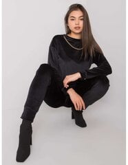 Must kaheosaline veluurikomplekt hind ja info | Naiste kostüümid | kaup24.ee