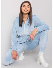 Sinine veluurikomplekt koos pükstega hind ja info | Naiste kostüümid | kaup24.ee