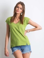 зеленая футболка vibes цена и информация | Футболка женская | kaup24.ee