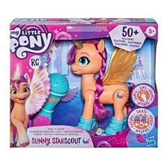 Laulev mängufiguur rulluiskudega MY LITTLE PONY Sunny rulluiskudega, 22 cm цена и информация | Игрушки для девочек | kaup24.ee