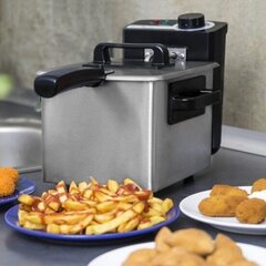 Фритюрница Cecotec Cleanfry 1,5 L 1000W Нержавеющая сталь цена и информация | Фритюрницы | kaup24.ee