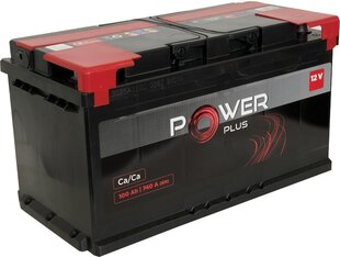 Aku Power Plus 100Ah 740A 12V цена и информация | Аккумуляторы | kaup24.ee