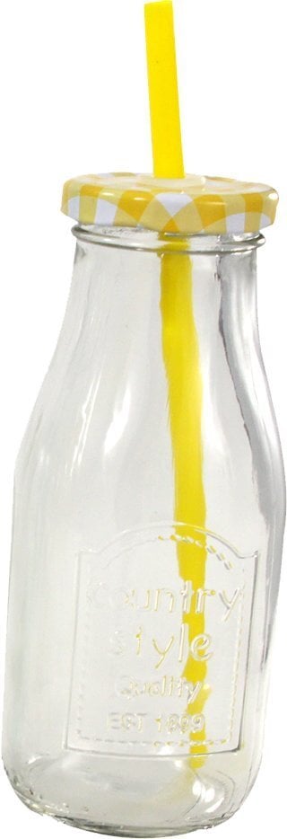Joogipurk kõrrega 250 ml цена и информация | Klaasid, tassid ja kannud | kaup24.ee