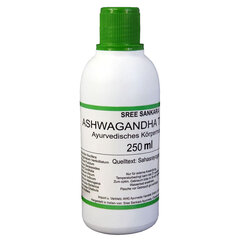 Massaažiõli Sree Sankara Ashwagandha Thailam, 250 ml hind ja info | Kehakreemid, losjoonid | kaup24.ee