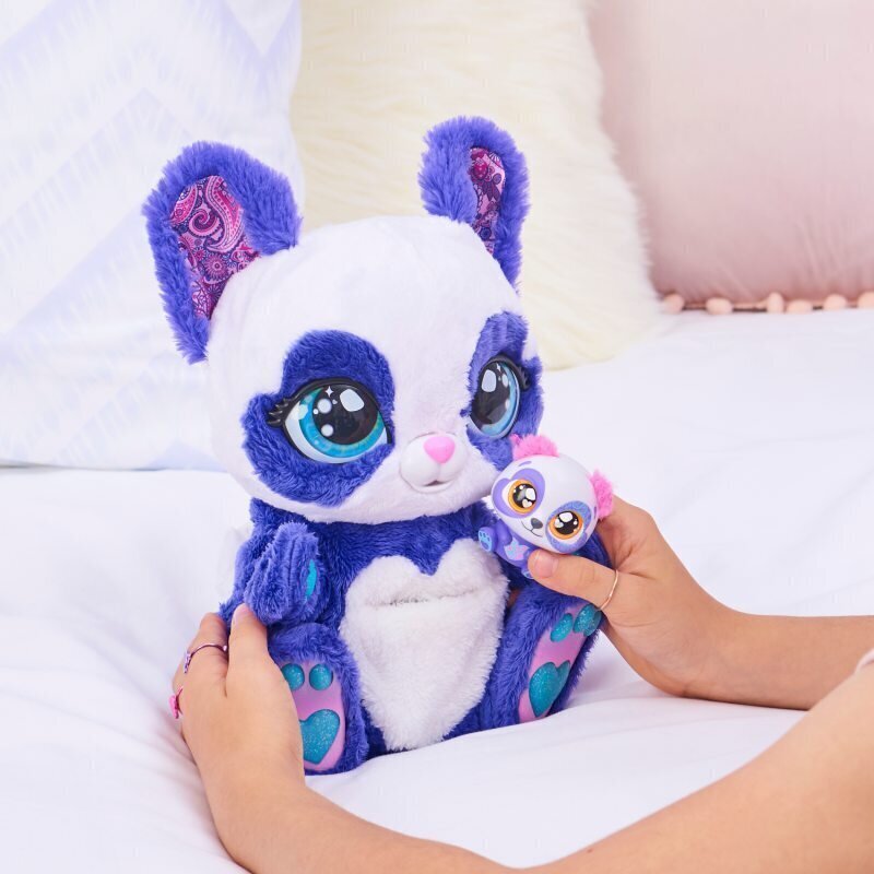 Interaktiivne mänguasi Panda-känguru koos beebiga Peek-a-Roo цена и информация | Pehmed mänguasjad | kaup24.ee