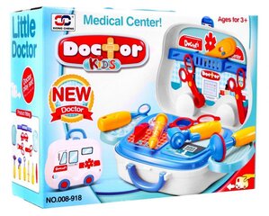 Kiirabi meditsiinikomplekti ümbrisega hind ja info | Tüdrukute mänguasjad | kaup24.ee