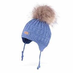Laste talvemüts Tutu 3-005737Blue hind ja info | Laste talveriided | kaup24.ee