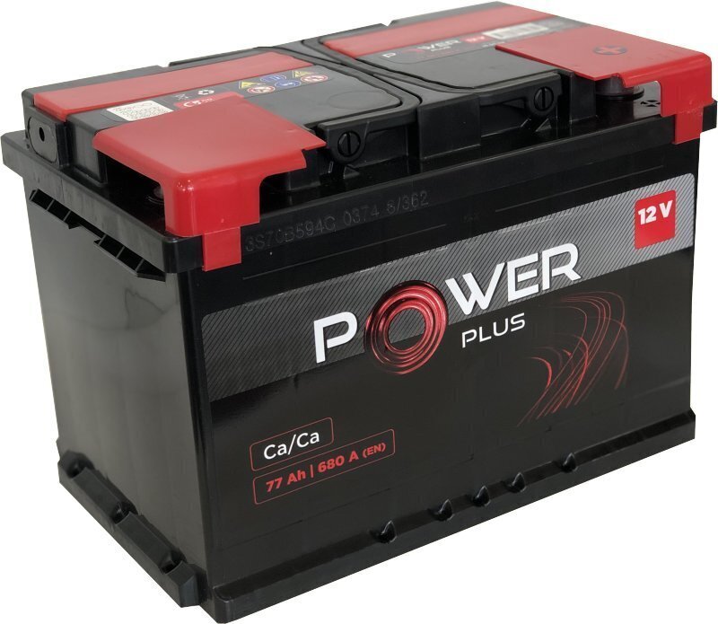 Aku Power Plus 77Ah 680A 12V цена и информация | Akud | kaup24.ee