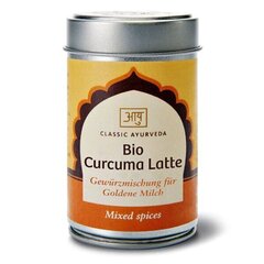 Смесь специй для золотого молока Curcuma Latte Bio Classic Ayurveda, 50 г цена и информация | Специи, наборы специй | kaup24.ee