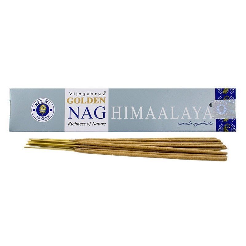 Aroomipulgad Vijayshree Golden Nag Himaalaya, 15 g hind ja info | Kodulõhnastajad | kaup24.ee