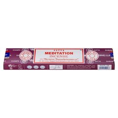 Viirukipulgad Satya Meditation, 15 g hind ja info | Kodulõhnastajad | kaup24.ee
