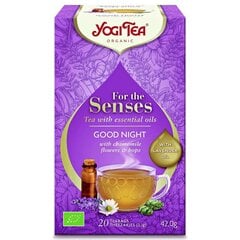 Чай с эфирными маслами Good Night, Yogi Tea, 20 пакетиков цена и информация | Чай | kaup24.ee