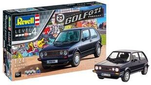 Сборная пластиковая модель Revell - 35 Years VW Golf 1 GTI Pirelli подарочный набор, 1/24, 05694 цена и информация | Конструкторы и кубики | kaup24.ee