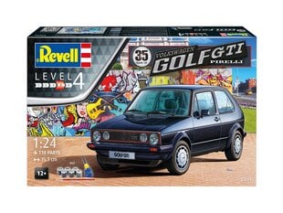 Konstruktor Revell – 35 aastat VW Golf 1 GTI Pirelli kinkekomplekt, 1/24, 05694 hind ja info | Klotsid ja konstruktorid | kaup24.ee
