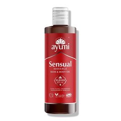 Sensuaalne kehamassaažiõli Ayumi Sensual, 250 ml цена и информация | Массажные масла | kaup24.ee