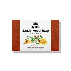 Мыло Sandalwood Jojoba Ayumi Sandalwood для сухой кожи, 100 г цена и информация | Мыло | kaup24.ee