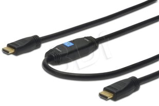 Assmann, HDMI, 20 m hind ja info | Kaablid ja juhtmed | kaup24.ee