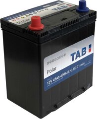 Аккумулятор TAB Polar 45 Ач 400A 12 В цена и информация | Батареи | kaup24.ee