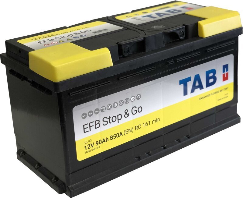 Aku Tab EFB Stop & Go 90 Ah 850A 12V цена и информация | Akud | kaup24.ee