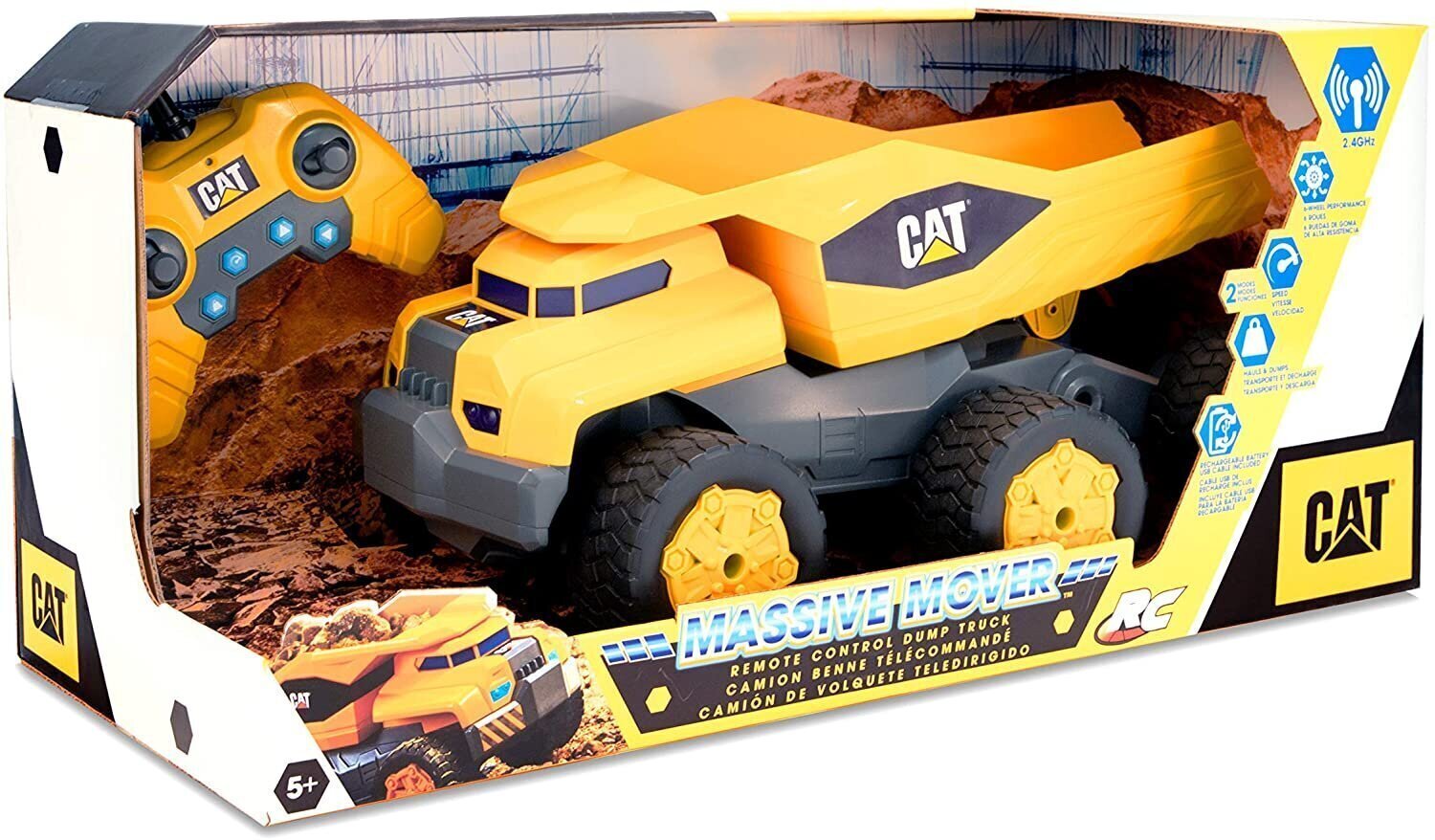 Raadio teel juhitav kallur Cat®, 82440 цена и информация | Poiste mänguasjad | kaup24.ee