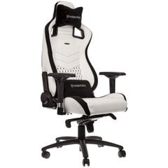 Игровое кресло Epic, белое с черным цена и информация | Офисные кресла | kaup24.ee