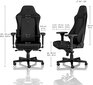 Mänguritool Noblechairs HERO Black Edition, must hind ja info | Kontoritoolid | kaup24.ee