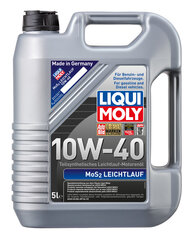 Liqui Moly poolsünteetiline mootoriõli MoS2 SAE 10 W-40, 5L цена и информация | Моторные масла | kaup24.ee