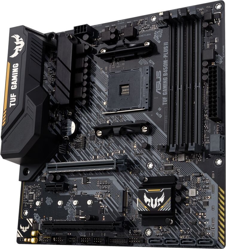 Asus TUF GAMING B450M-PLUS II hind ja info | Emaplaadid | kaup24.ee