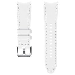 Samsung Hybrid Leather Band S/M White цена и информация | Аксессуары для смарт-часов и браслетов | kaup24.ee