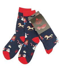 Новогодние носки для всей семьи без Snazzy СКЧ-01, снеговик цена и информация | Носки, колготки для девочек | kaup24.ee