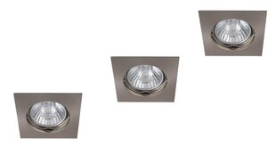 Встраиваемый светильник G.LUX BS-3159 матовый хром цена и информация | Монтируемые светильники, светодиодные панели | kaup24.ee