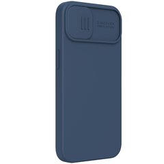 Silikoonümbris Nillkin CamShield Silky, iPhone 13, sinine цена и информация | Чехлы для телефонов | kaup24.ee