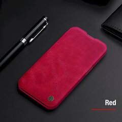 Nillkin Qin Book PRO Case for iPhone 13 Pro Max Red цена и информация | Чехлы для телефонов | kaup24.ee