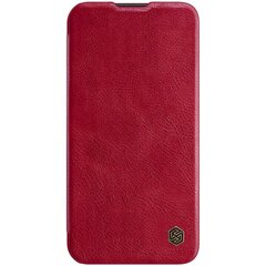 Nillkin Qin Book PRO Case for iPhone 13 Pro Max Red цена и информация | Чехлы для телефонов | kaup24.ee