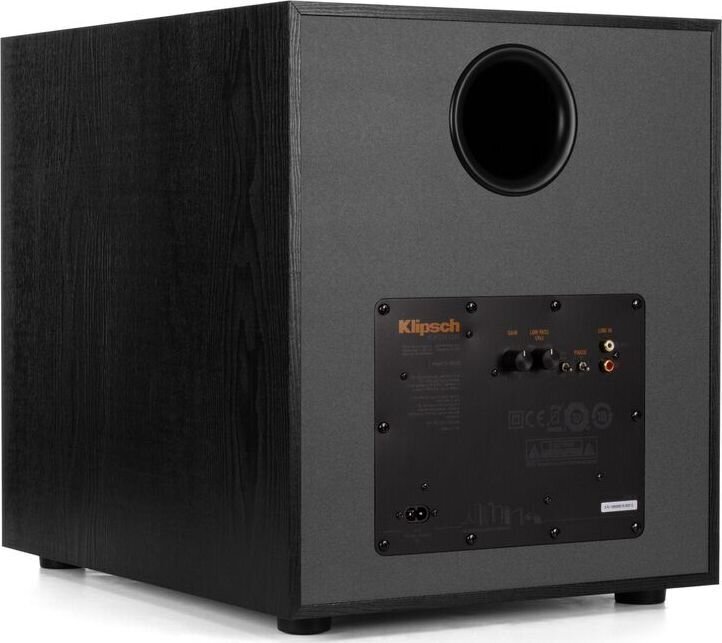 Klipsch R-120SW, must hind ja info | Kõlarid | kaup24.ee