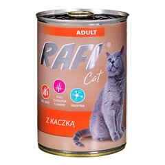 Rafi Cat konserv täiskasvanud kassidele pardilihaga, 400 g hind ja info | Konservid kassidele | kaup24.ee