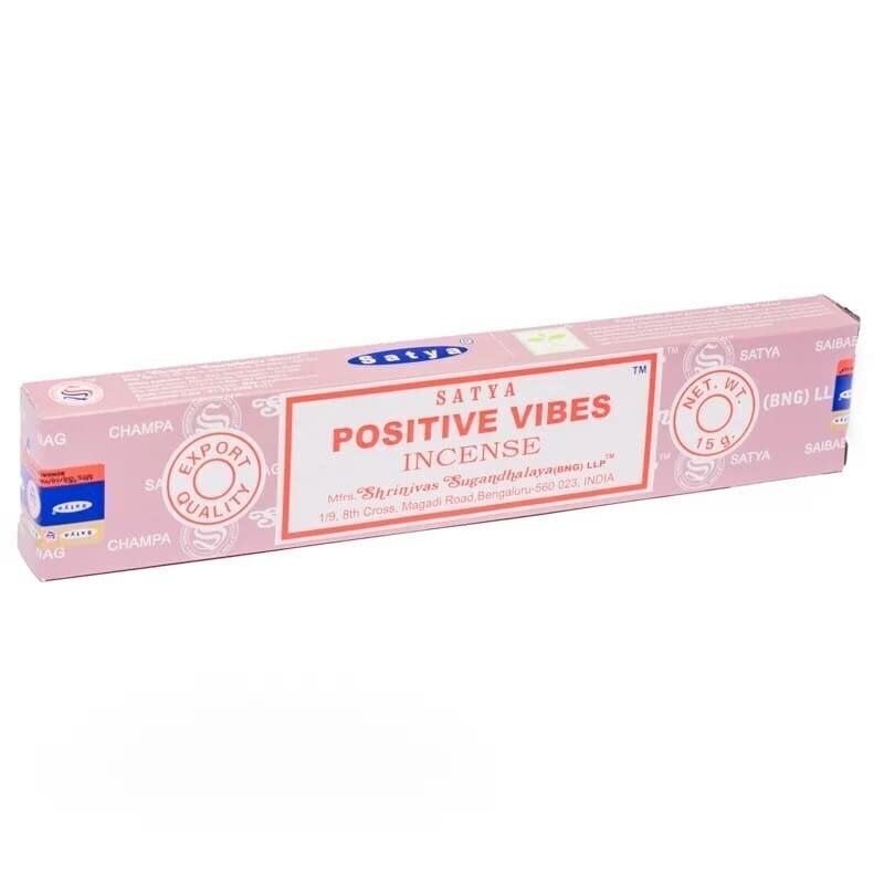 Viirukipulgad Satya Positive Vibes, 15 g цена и информация | Kodulõhnastajad | kaup24.ee