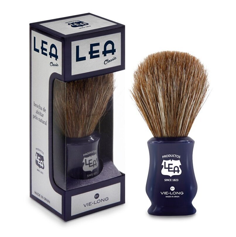 Käsitsi valmistatud naturaalsete harjastega habemeajamispintsel LEA CLASSIC hind ja info | Raseerimisvahendid | kaup24.ee