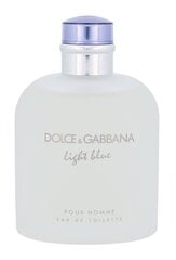 Dolce & Gabbana Light Blue Pour Homme EDT meestele 200 ml hind ja info | Meeste parfüümid | kaup24.ee