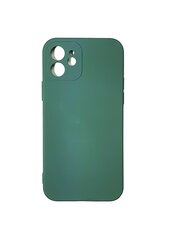 Cиликоновый чехол Hallo Soft Silicone для Apple iPhone 12 mini, зелёный цена и информация | Чехлы для телефонов | kaup24.ee