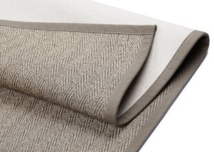 Narma sisalWeave™ silesidusvaip Tuna, beež, Ø 160 cm цена и информация | Коврики | kaup24.ee