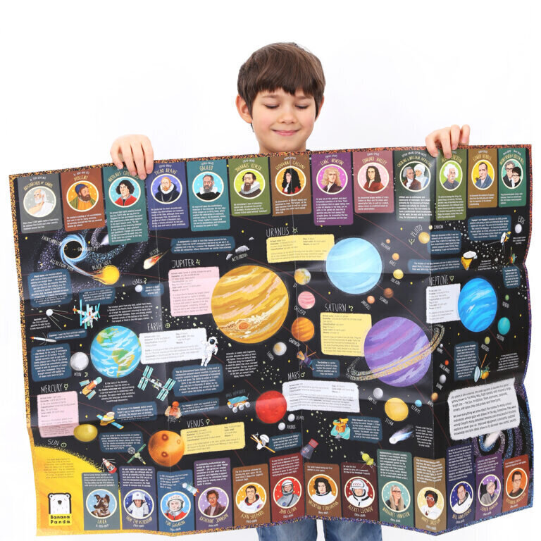 Pusle Suuuper Puzzle Size Solar System, 300 tk цена и информация | Pusled | kaup24.ee