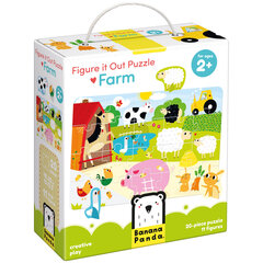 Головоломка Figure It Out Puzzles Farm, 20 д. цена и информация | Пазлы | kaup24.ee