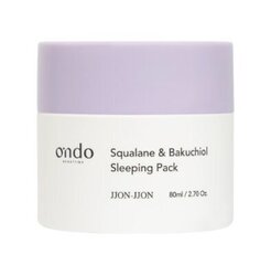 Ночная маска для лица Ondo Beauty 36.5 Squalane & Bakuchiol, 80 мл цена и информация | Маски для лица, патчи для глаз | kaup24.ee